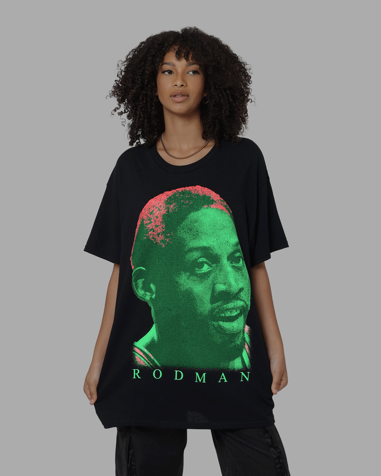 Rodman Glow Face T-Shirt